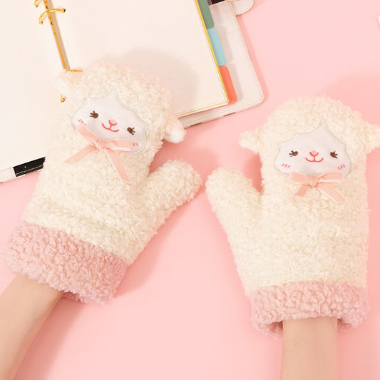Kawaii Cute Lamb Warm Gloves