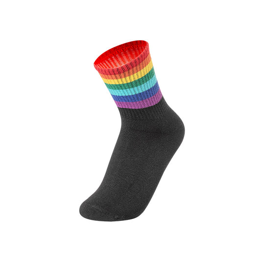 Sweet Rainbow Stripe Socks