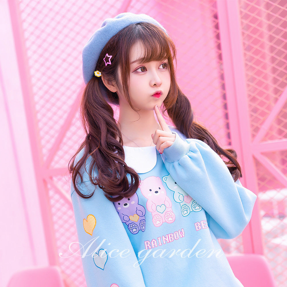 Kawaii Double Ponytail Lolita Wig