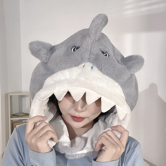 Kawaii Funny Shark Hat