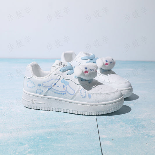 Kawaii Cinnamoroll Platform Low-Top Sneakers