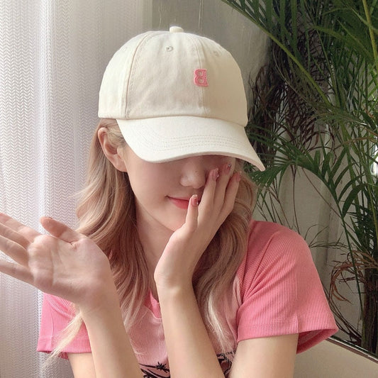 Korea Fashion Beige All-match Baseball Cap