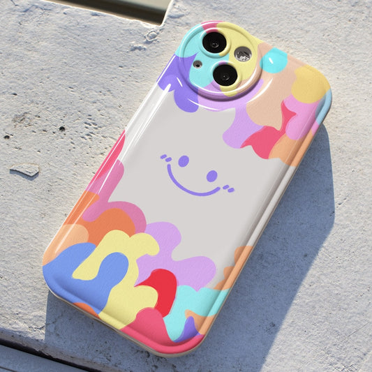 Kawaii Graffiti Smiley iPhone Case