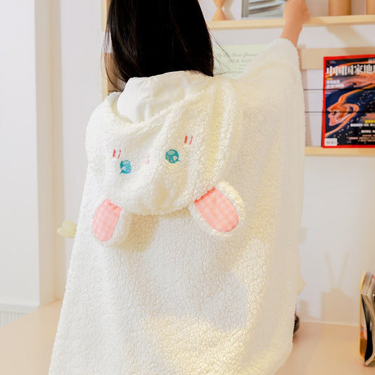 Kawaii Cute Bear Shawl Blanket