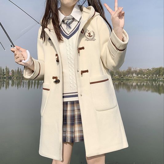 Kawaii Japanese Mori Girl Long Coat