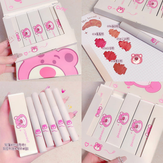 Cute Heart Bear Lip Gloss