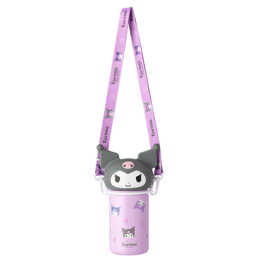 Kawaii Sanrio Kuromi Cinnamoroll Doll Portable Water Cup