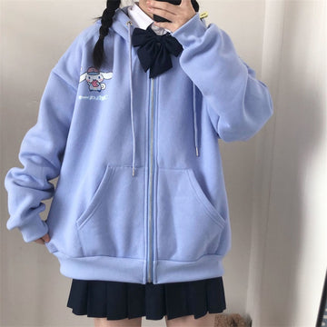 Sweet Girly Style All-match Cinnamoroll Hoodie