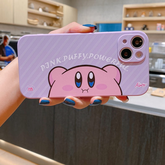 Cute Couple Star Kirby iPhone Case