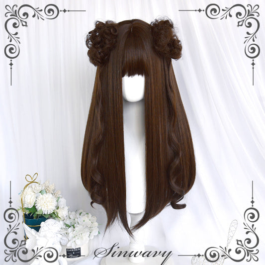 Kawaii Lolita Pink Long-Hair Wig