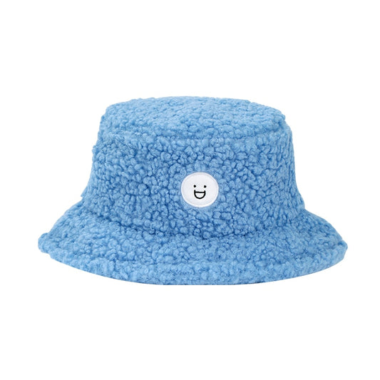 Kawaii Cute Blue Canvas Fisherman Hat