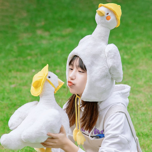 Kawaii Cute Duck Doll Hat