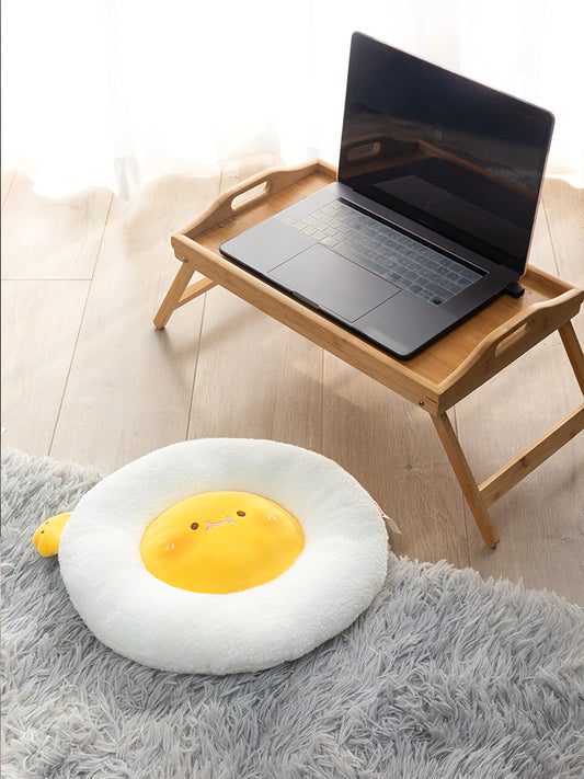 Cute Canteen Egg Cushion