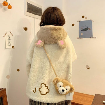 Kawaii Loose Cute Bear Hoodie