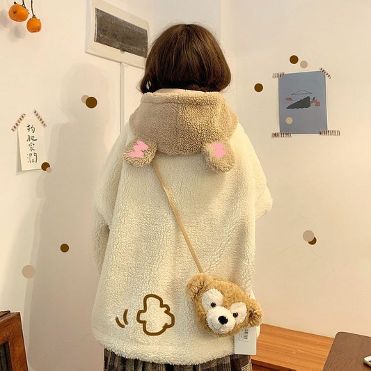 Kawaii Loose Cute Bear Hoodie