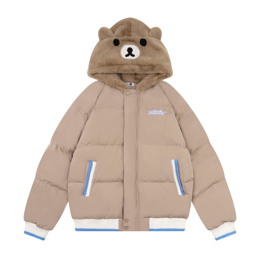 Cute Cartoon Bear Loose Coat