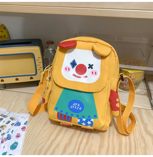 Cute Clown Messenger Bag