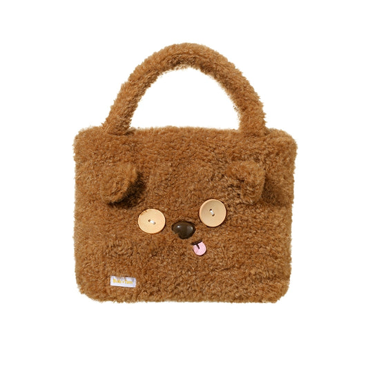 Cartoon Bear Plush Handbag