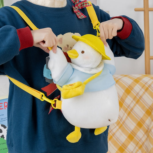 Cute Duck Doll Backpack