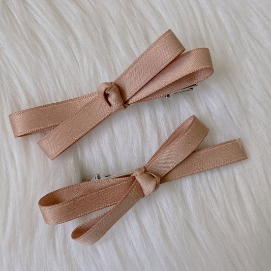 Cute Japanese Style Ribbon Bow Hair Clip