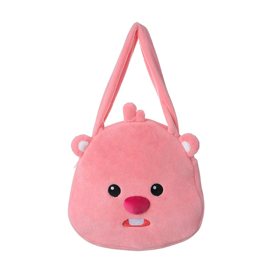 Kawaii Plush Beaver Shoulder Bag