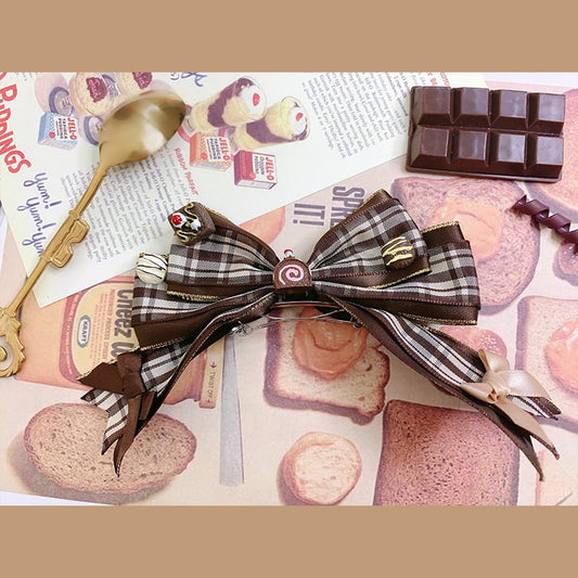 Cute Lolita Brown Chocolate Hairpin