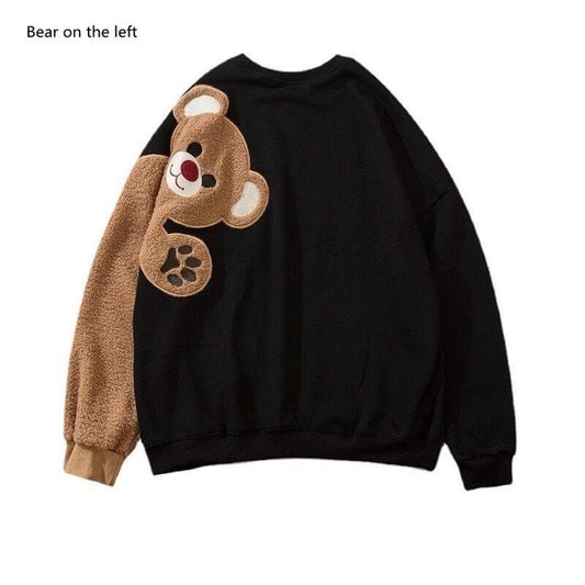 Harajuku Cute Bear Hoodies