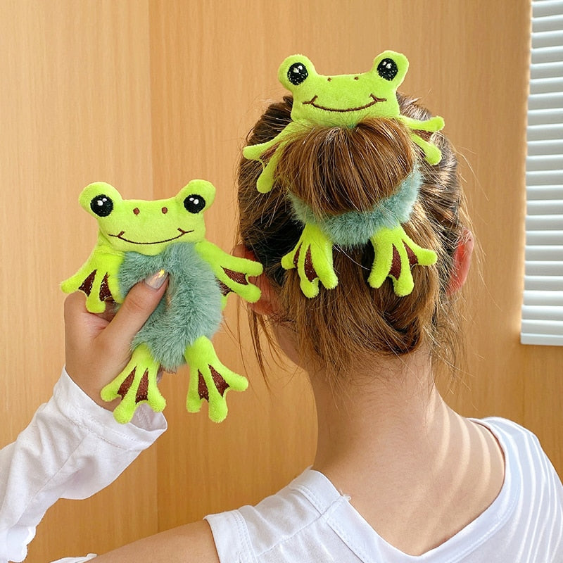 Kawaii Plush Animal Hair Band