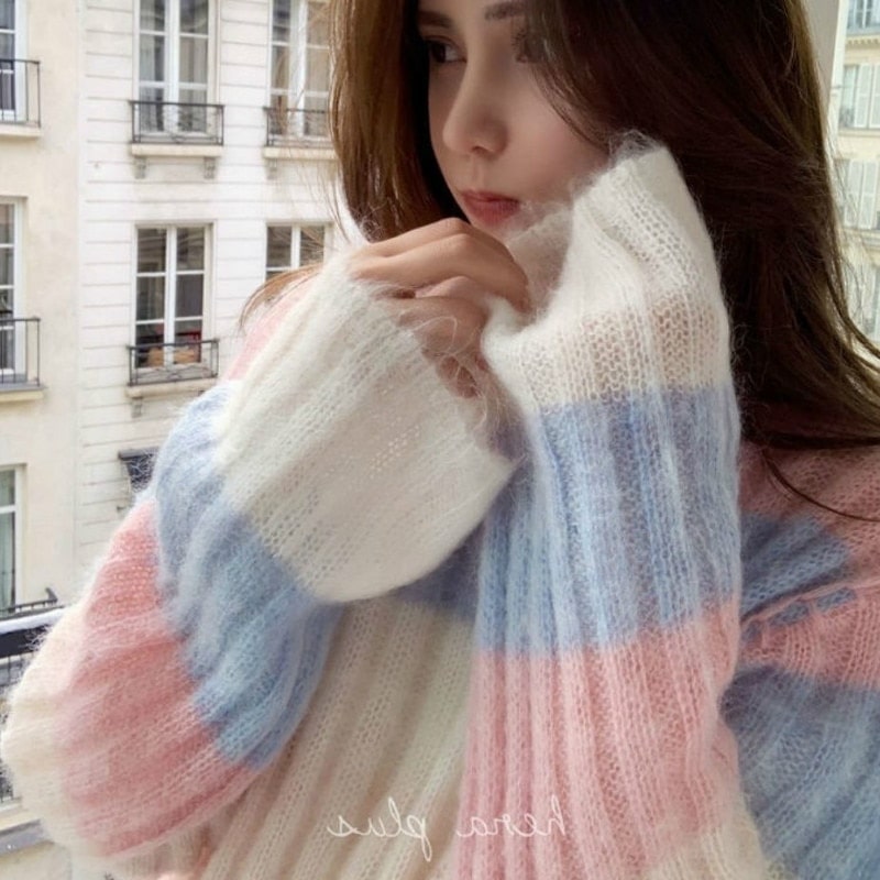 Kawaii Mohair Ins style Sweater.