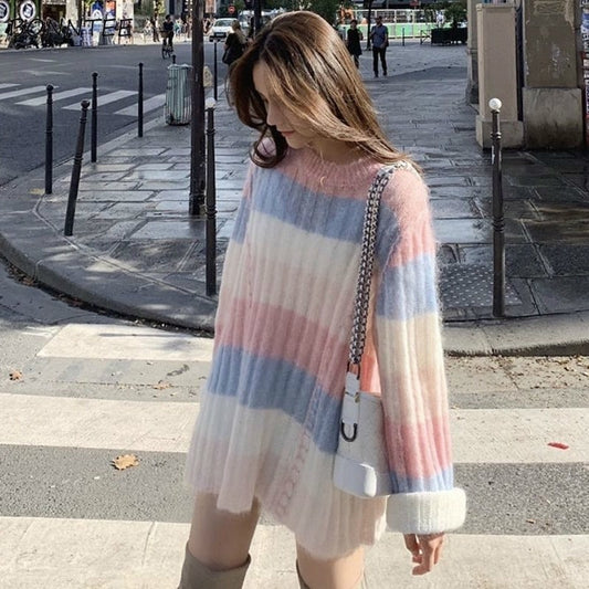 Kawaii Mohair Ins style Sweater