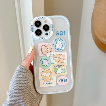 Kawaii Cute Cartoon Puppy Corgi iPhone Case