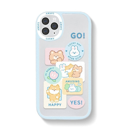 Kawaii Cute Cartoon Puppy Corgi iPhone Case