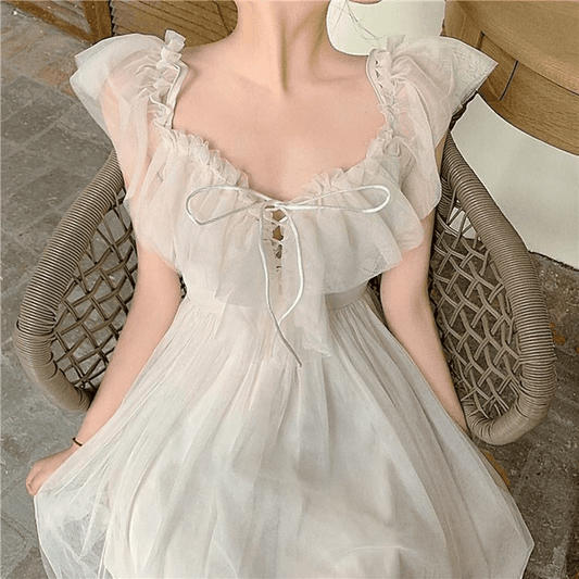 Fairy Off Shoulder Lace Dress