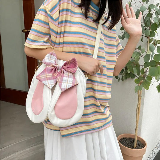 Cute Bow Bunny Ears Shoulder Bag