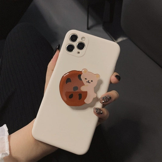 kawaii Japanese Bear iPhone Case