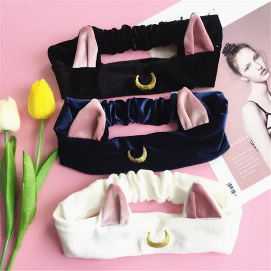 Kawaii Luna Cat Head Band