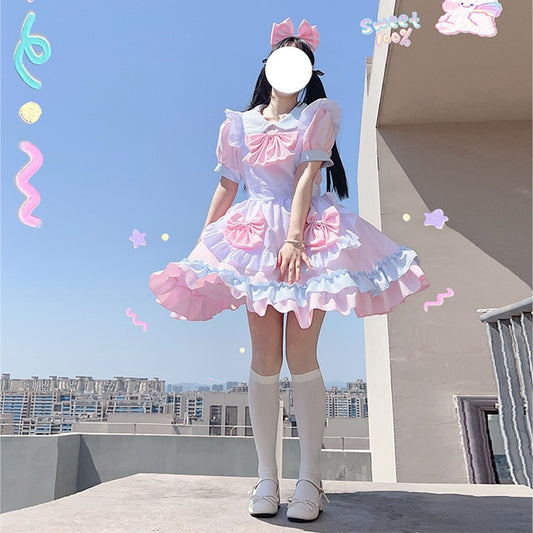 Kawaii Lolita Girl Soft Maid Dress