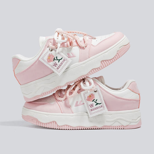 Summer Soft Girl Style Pink All-match Sneakers