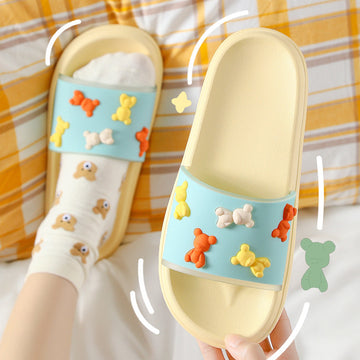 Cute 3d Bears Summer Sandals