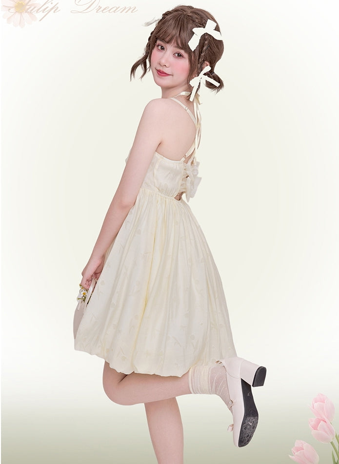bow backless sling dress Zone Planet | Backless Bow Knot Strap Short Skirt Sling Dress
