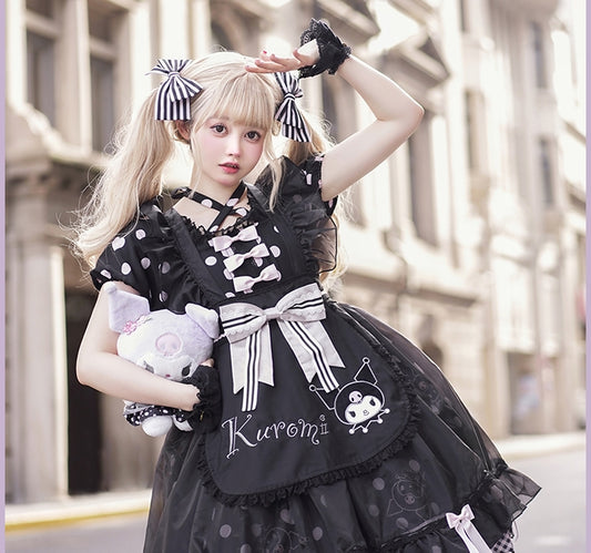 Sweet Style Sanrio Character Print Lolita Skirt Set