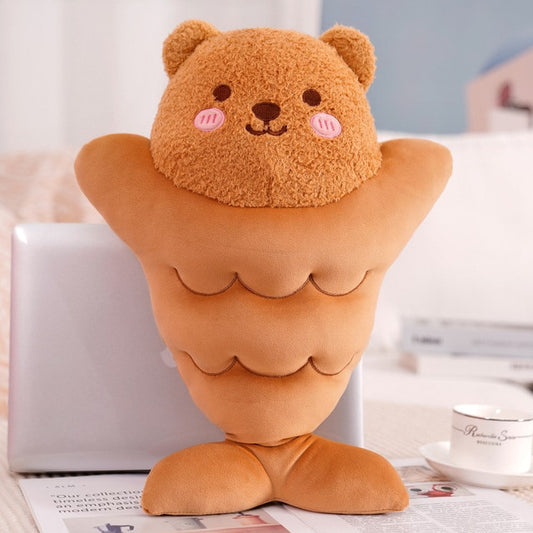 Japanese Taiyaki Fish-Shaped Bunny Pig Bear Plush Toys