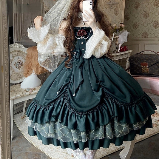 Vintage Victorian Lolita Jsk Dress