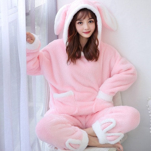 Kawaii Cosy Flannel Pyjamas