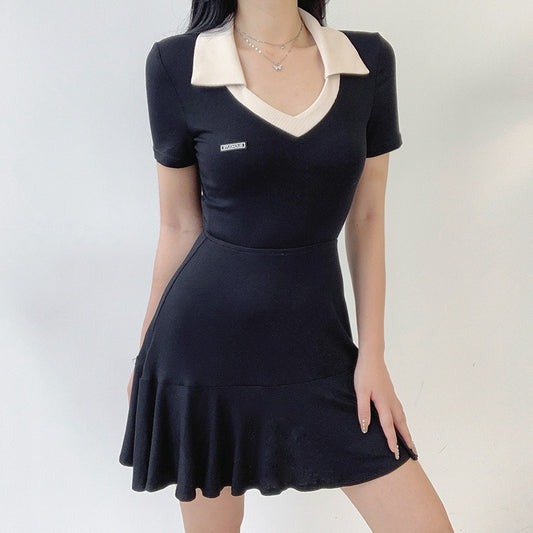 Such Cute Slim Polo Dress