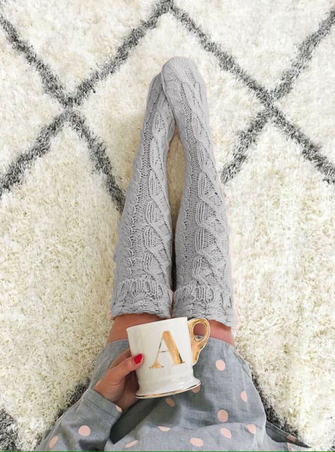 Sexy Cozy Knit Stockings