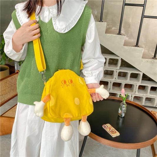 Cute Cheese Crossbody Bag