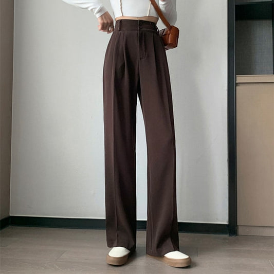 High-Waist Wide-Leg Pants