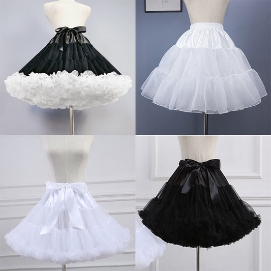 Kawaii Girl Adjustable Draw String Petticoat