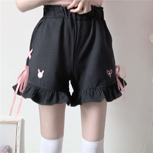 Kawaii Bunny Ruffled Short Pants